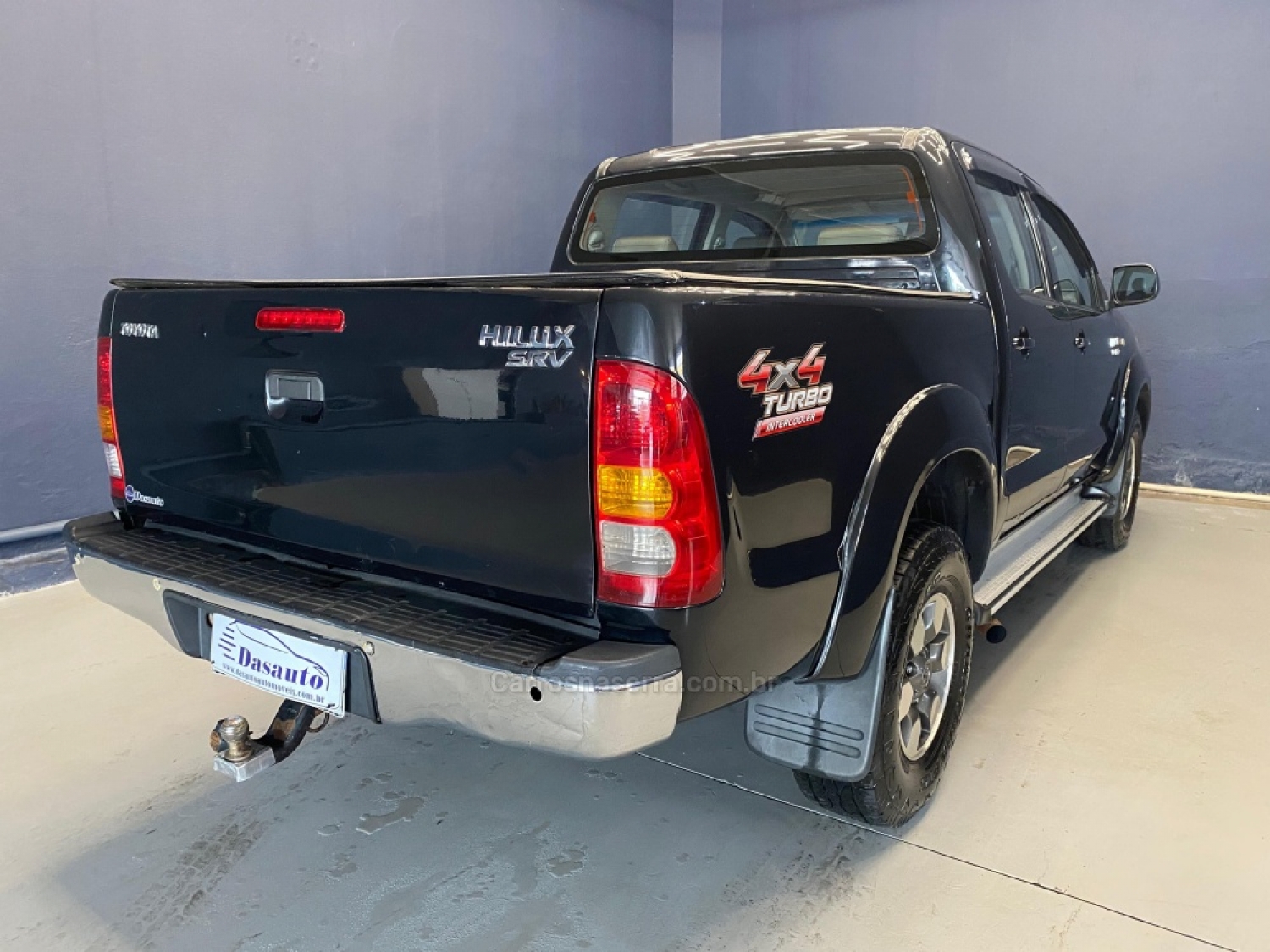 TOYOTA - HILUX - 2008/2008 - Preta - R$ 110.000,00