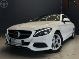 MERCEDES-BENZ - C 180 1.6 CGI COUPE 16V TURBO 2P AUTOMÁTICO - 2017/2018 - BRANCA - R$ 158.000,00