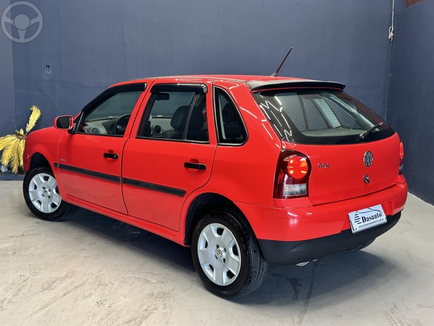 VOLKSWAGEN - GOL 1.0 MI 8V FLEX 4P MANUAL G.IV - 2008/2009 - VERMELHA - R$ 28.000,00