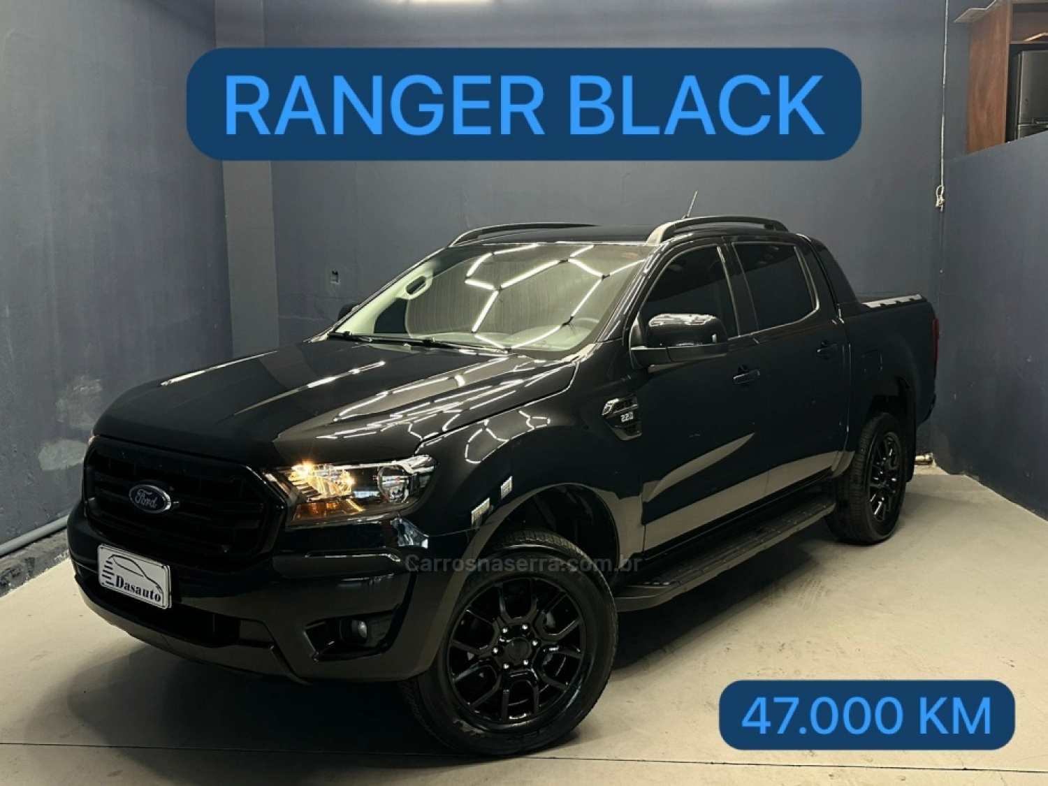 FORD - RANGER - 2021/2022 - Preta - R$ 168.000,00