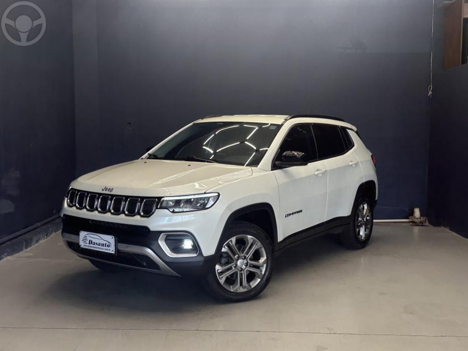 JEEP - COMPASS 2.0 16V DIESEL LONGITUDE 4X4 AUTOMÁTICO - 2022/2023 - BRANCA - R$ 179.800,00