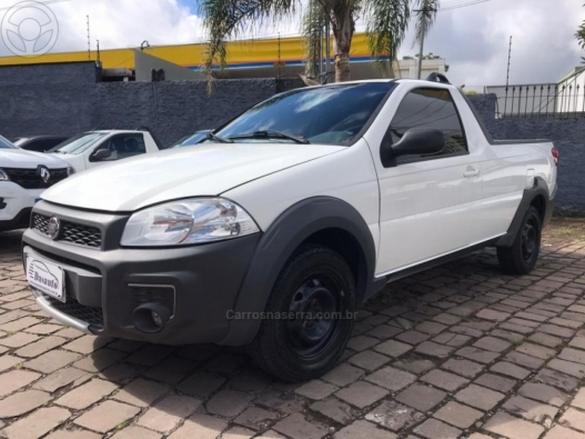 FIAT - STRADA 1.4 MPI HARD WORKING CS 8V FLEX 2P MANUAL - 2017/2017 - BRANCA - R$ 53.000,00