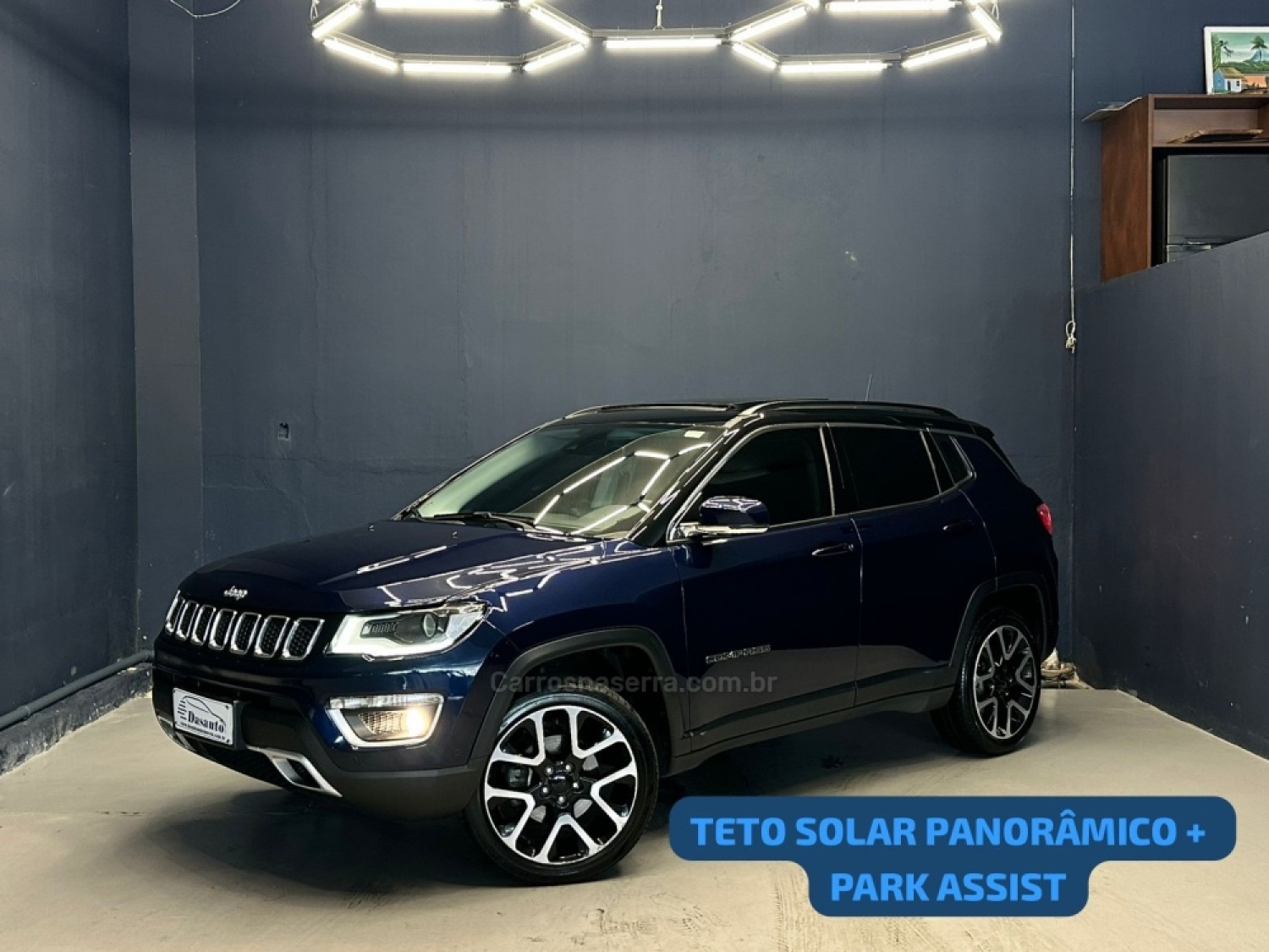 JEEP - COMPASS - 2019/2020 - Azul - R$ 138.000,00