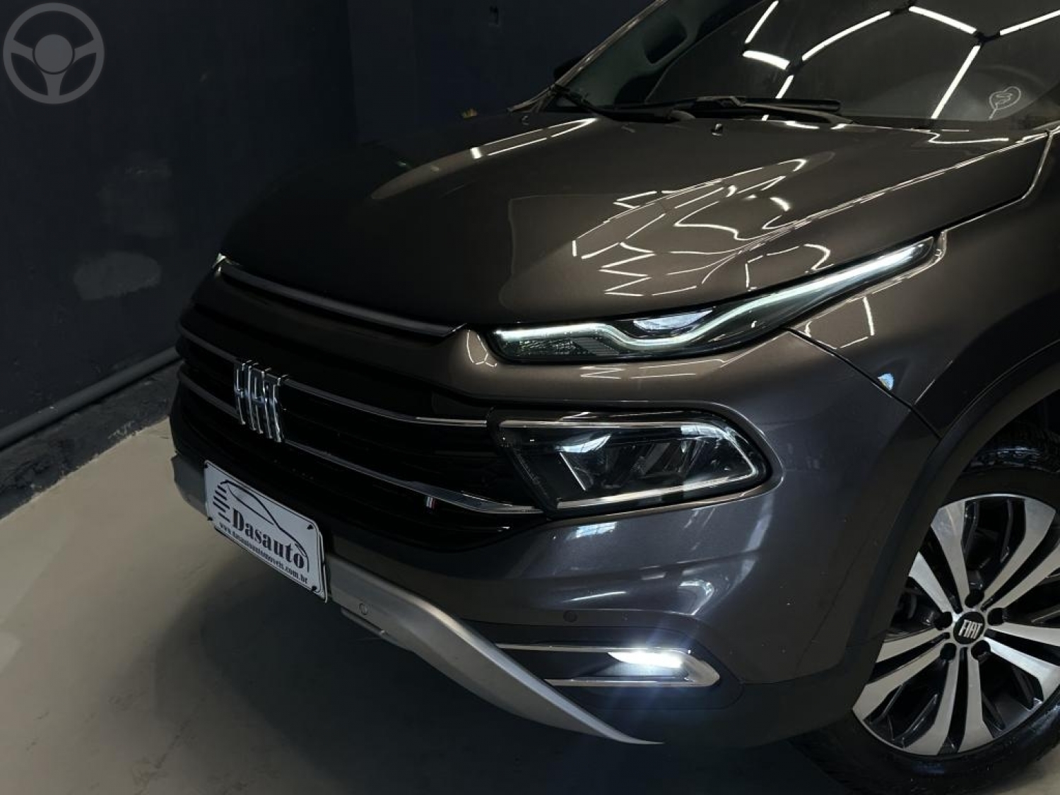 FIAT - TORO 1.3 VOLCANO T270 4X2 16V FLEX 4P AUTOMÁTICO - 2021/2022 - CINZA - R$ 123.000,00