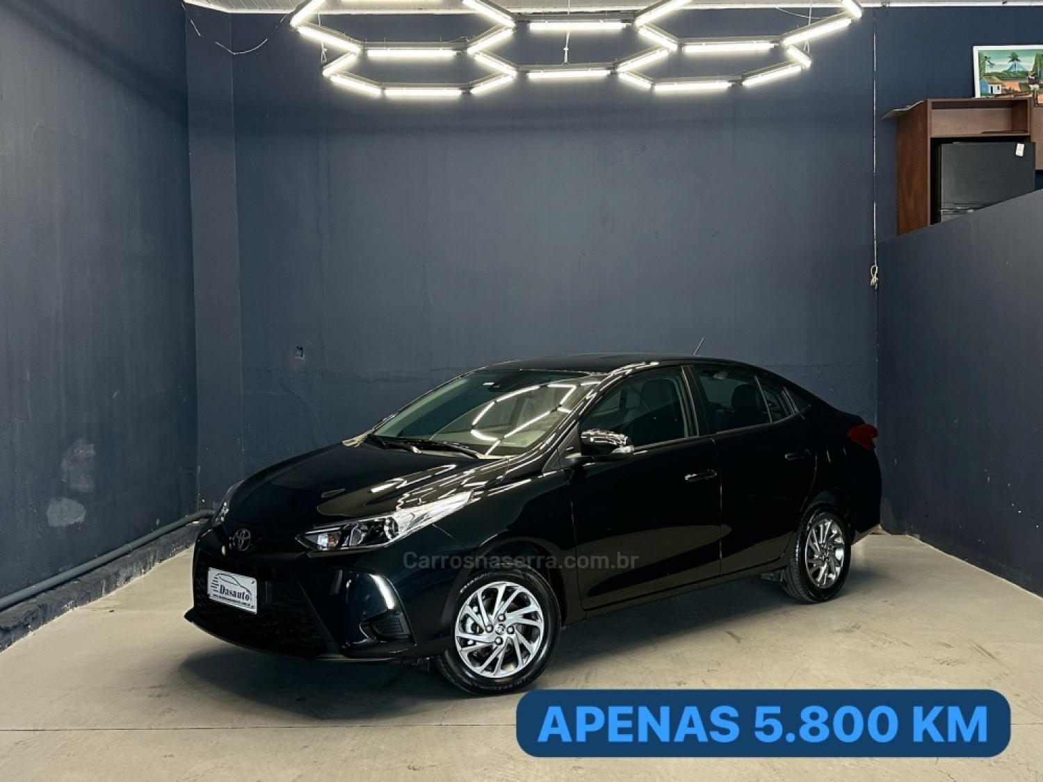 TOYOTA - YARIS - 2024/2025 - Preta - R$ 118.000,00