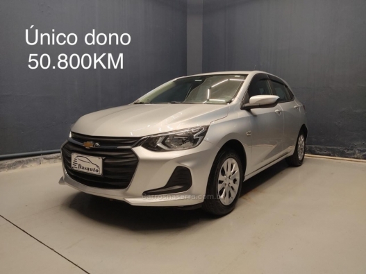 CHEVROLET - ONIX - 2021/2022 - Prata - R$ 74.800,00