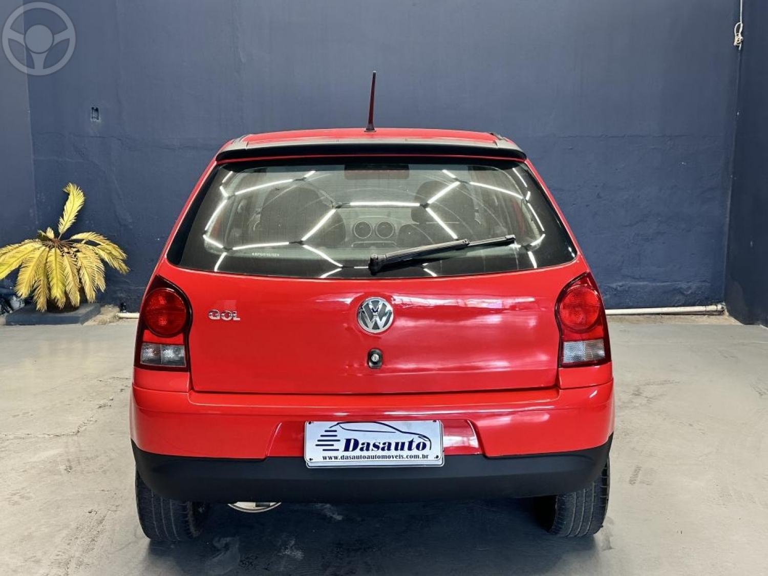 VOLKSWAGEN - GOL 1.0 MI 8V FLEX 4P MANUAL G.IV - 2008/2009 - VERMELHA - R$ 28.000,00