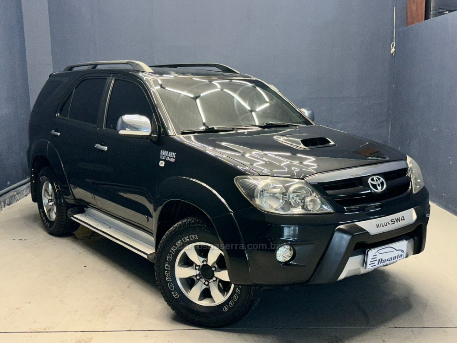 TOYOTA - HILUX SW4 - 2008/2008 - Preta - R$ 118.000,00