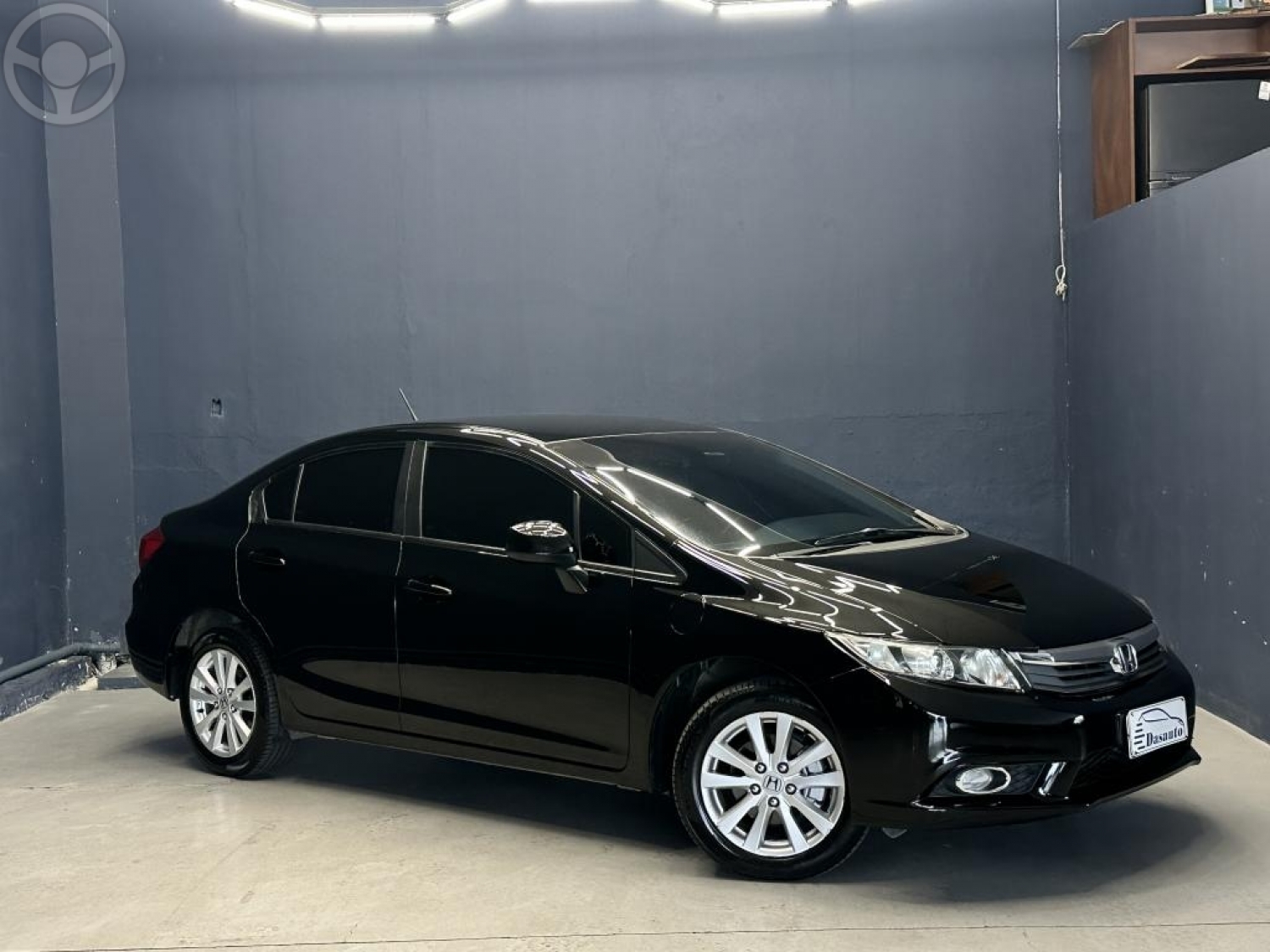 HONDA - CIVIC 1.8 LXS 16V FLEX 4P AUTOMÁTICO - 2012/2012 - PRETA - R$ 69.800,00