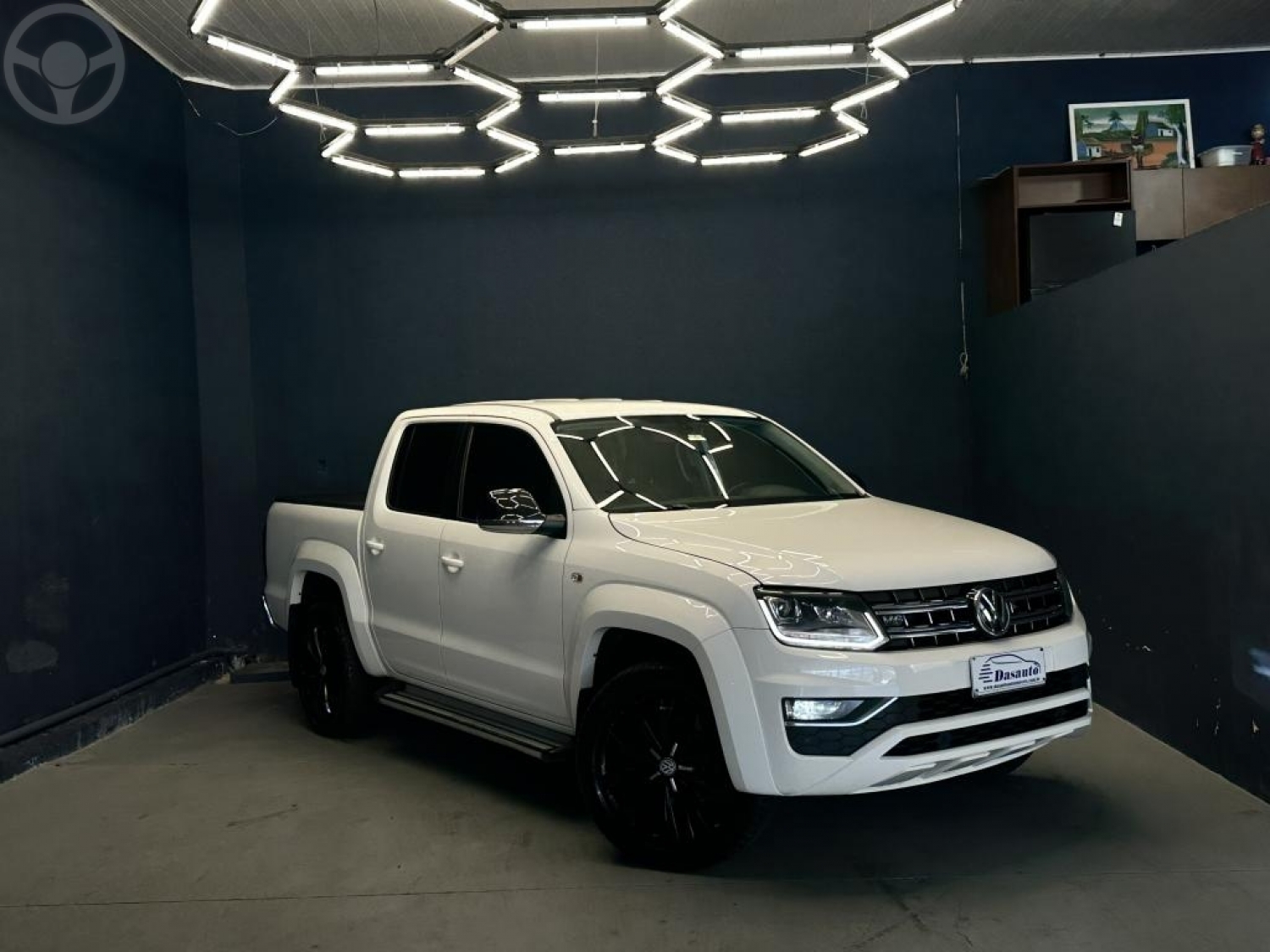 VOLKSWAGEN - AMAROK 3.0 V6 TDI HIGHLINE CD DIESEL 4MOTION AUTOMÁTICO - 2019/2019 - BRANCA - R$ 153.000,00