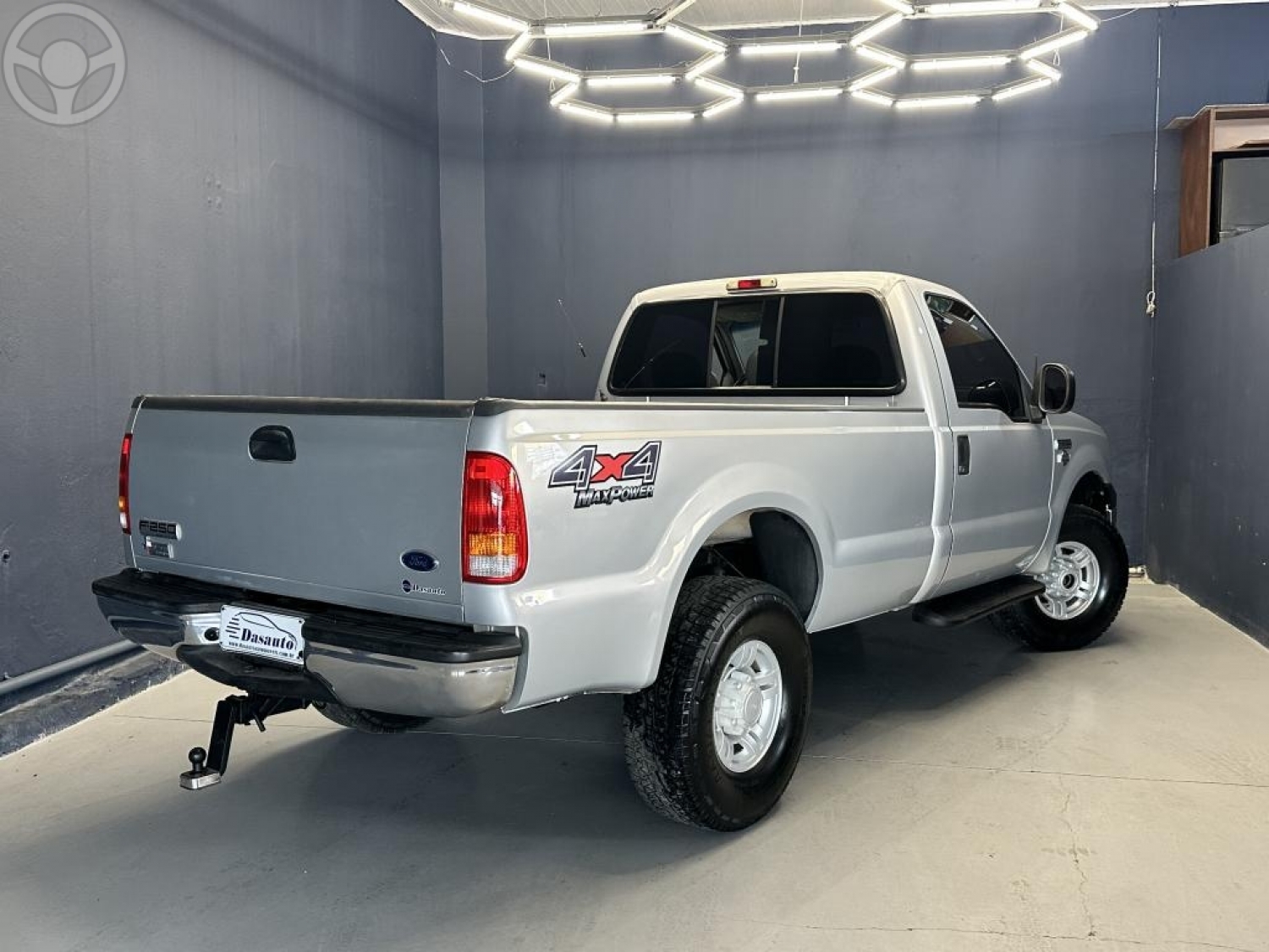 FORD - F-250 3.9 XLT MAX POWER 4X4 CS DIESEL 2P MANUAL - 2006/2007 - PRATA - R$ 158.000,00