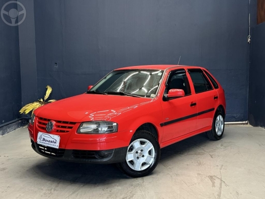 VOLKSWAGEN - GOL 1.0 MI 8V FLEX 4P MANUAL G.IV - 2008/2009 - VERMELHA - R$ 28.000,00