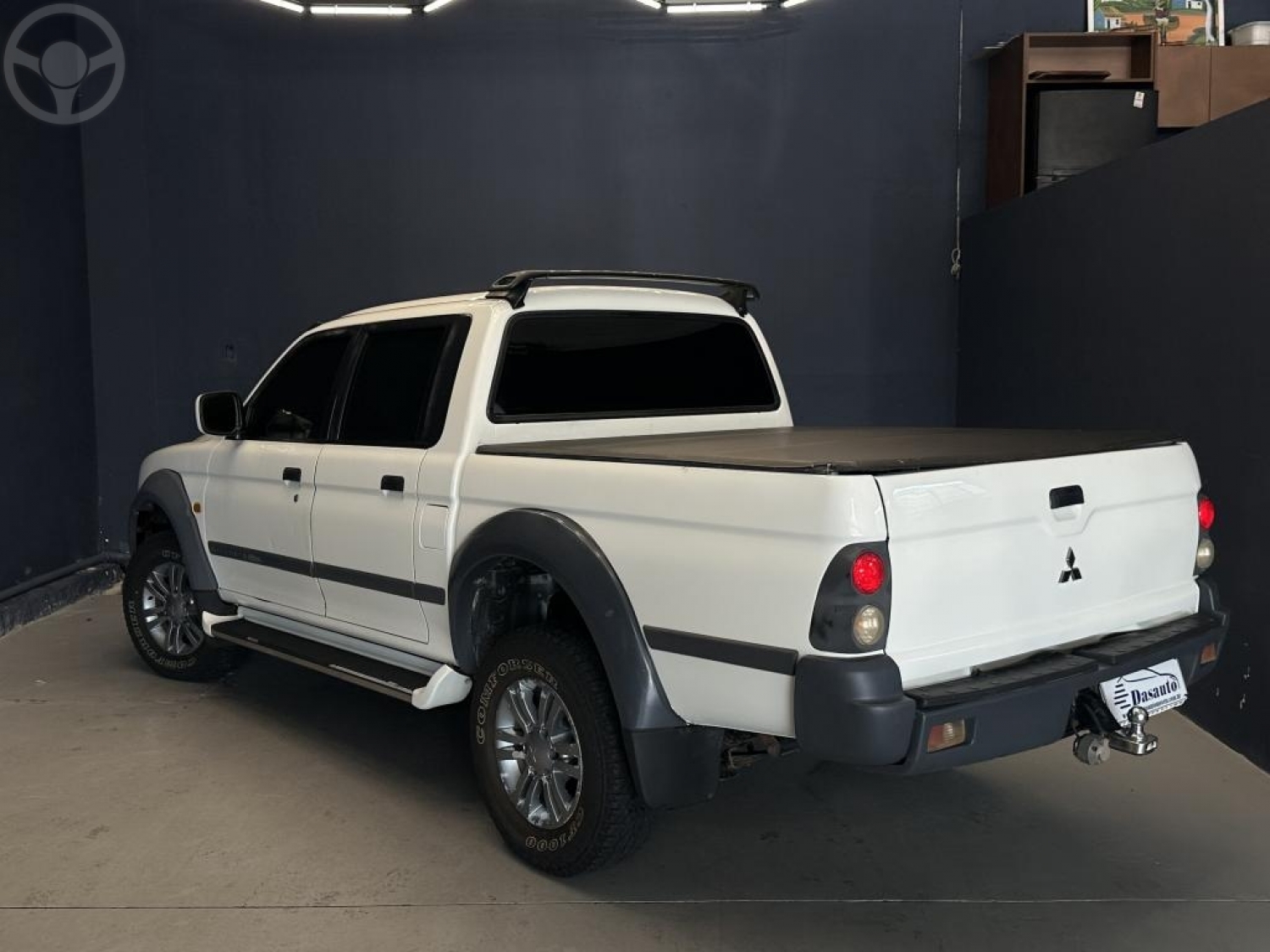 MITSUBISHI - L200 2.5 GLS 4X4 CD 8V TURBO DIESEL 4P MANUAL - 2007/2007 - BRANCA - R$ 64.900,00